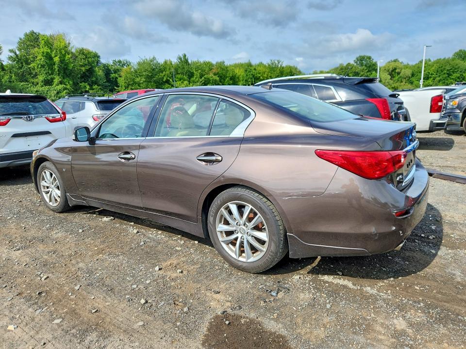Photo 2 from auction – 2014 INFINITI Q50 with VIN JN1BV7AR4EM704026