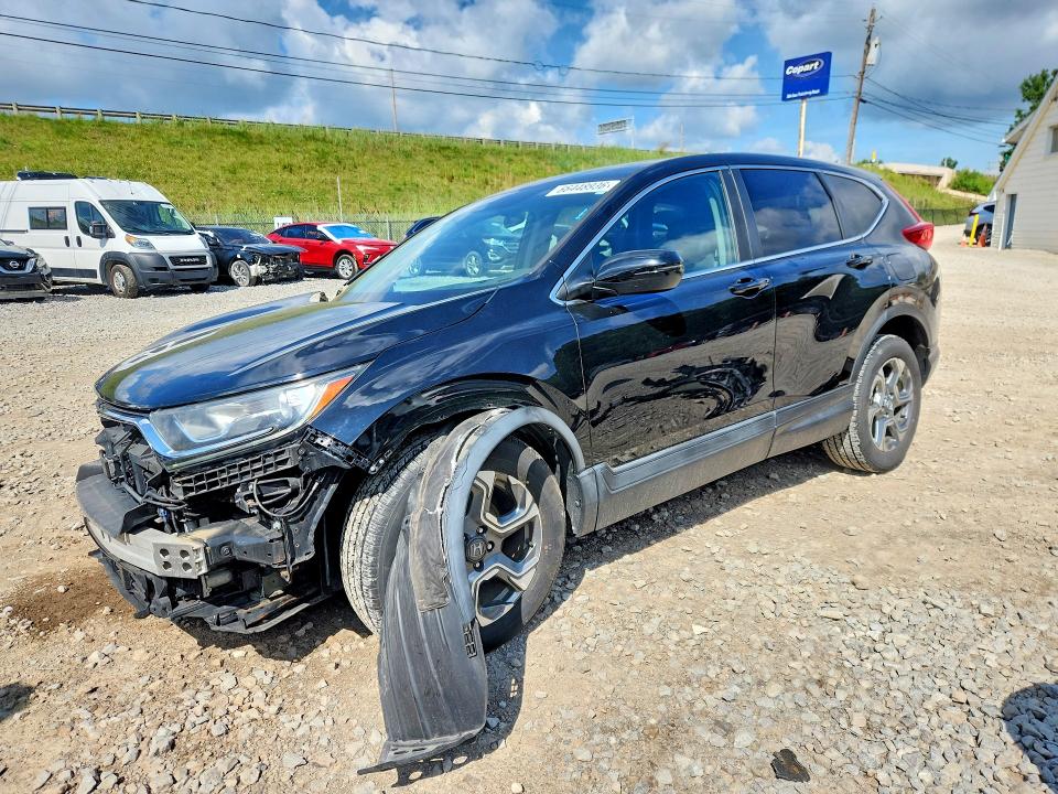 HONDA CR-V 2018 with VIN 2HKRW2H59JH601896 - Photo from auction