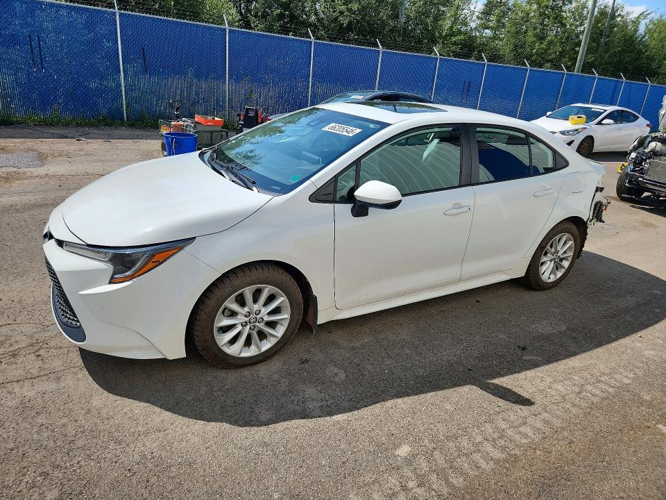 TOYOTA COROLLA 2020 with VIN 5YFBPRBE1LP036386 - Photo from auction