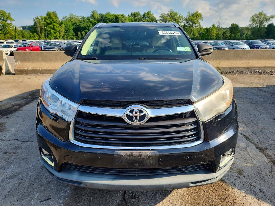 Photo 5 from auction – 2014 TOYOTA HIGHLANDER with VIN 5TDDKRFH0ES004860