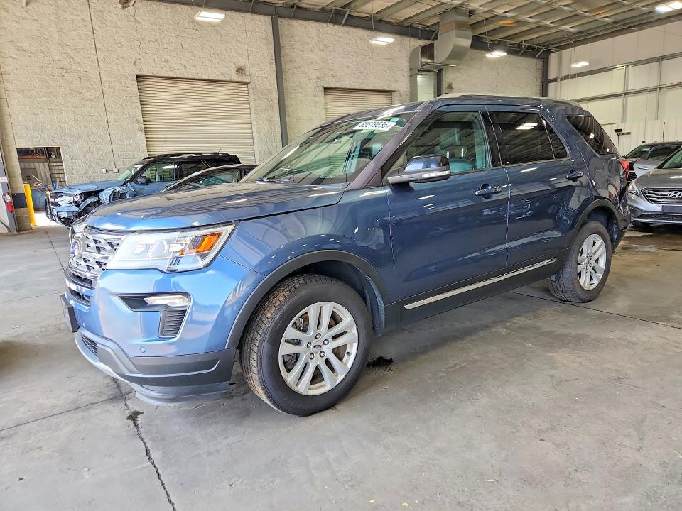 FORD EXPLORER 2018 with VIN 1FM5K8DH5JGC93557 - Photo from auction