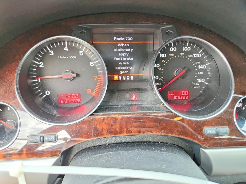 Photo 9 from auction – 2007 AUDI A8 with VIN WAUMV44E17N022454