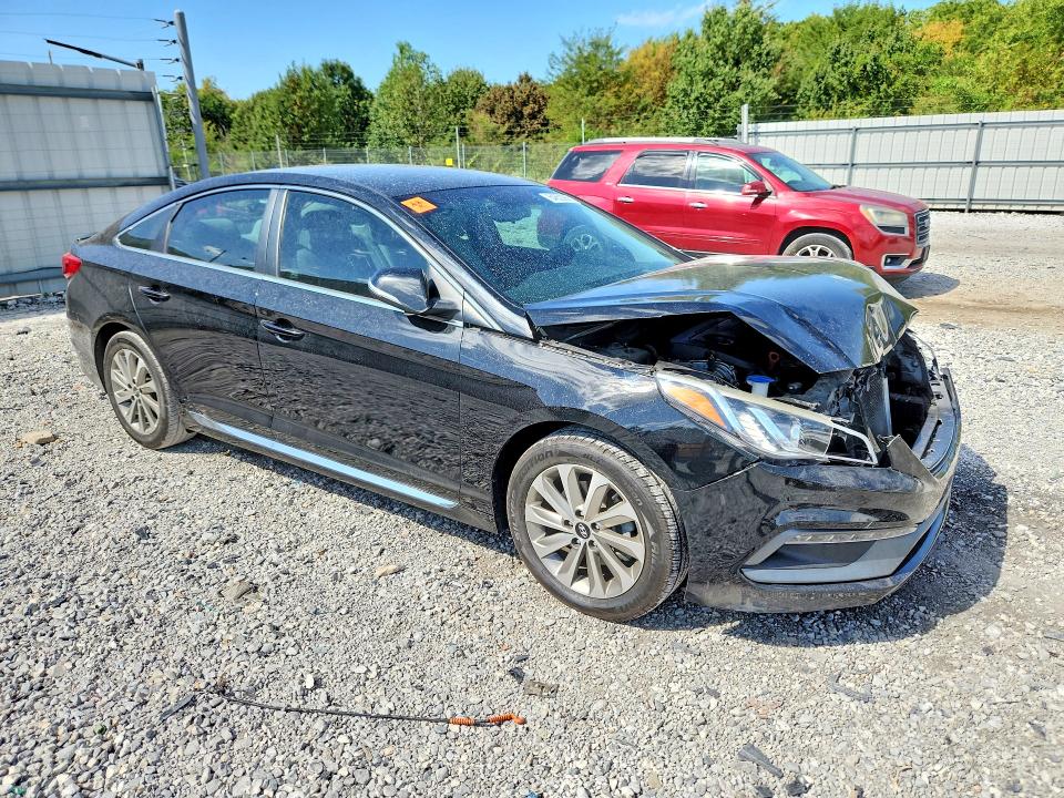Photo 4 from auction – 2017 HYUNDAI SONATA with VIN 5NPE34AF2HH569860