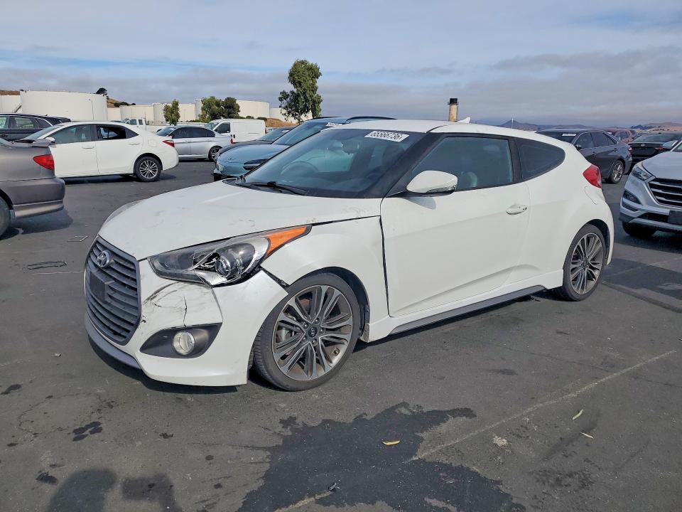 HYUNDAI VELOSTER 2016 with VIN KMHTC6AEXGU304100 - Photo from auction