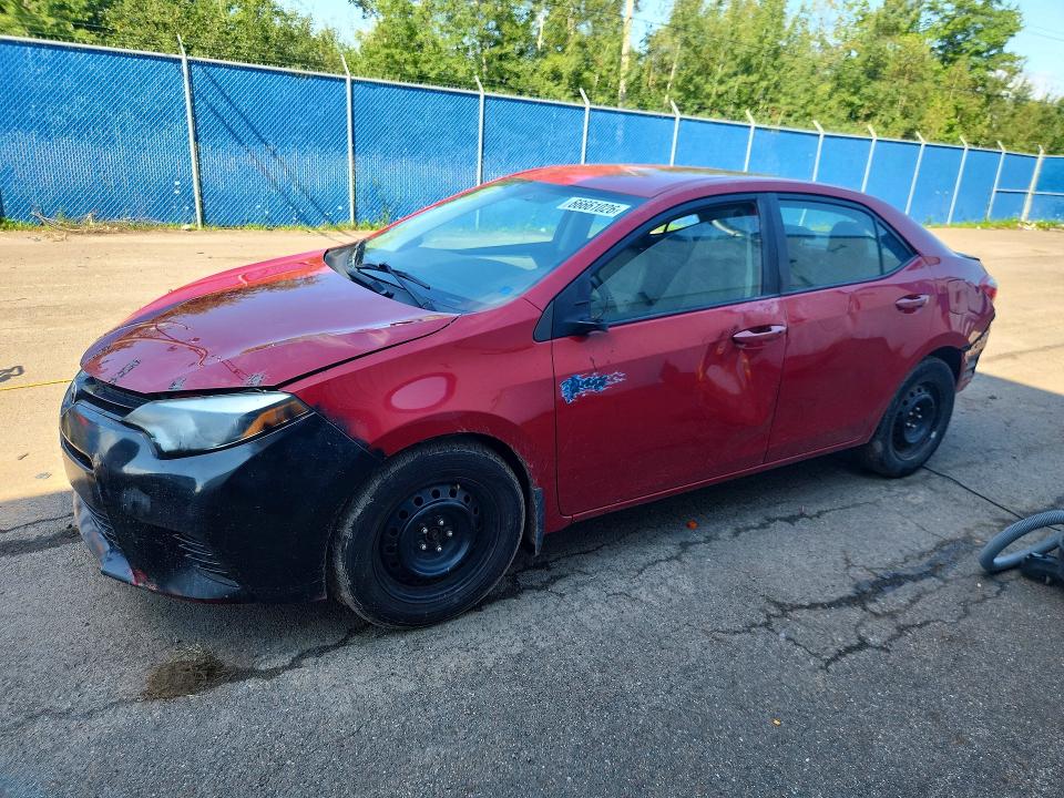 TOYOTA COROLLA 2015 with VIN 2T1BURHE5FC396734 - Photo from auction