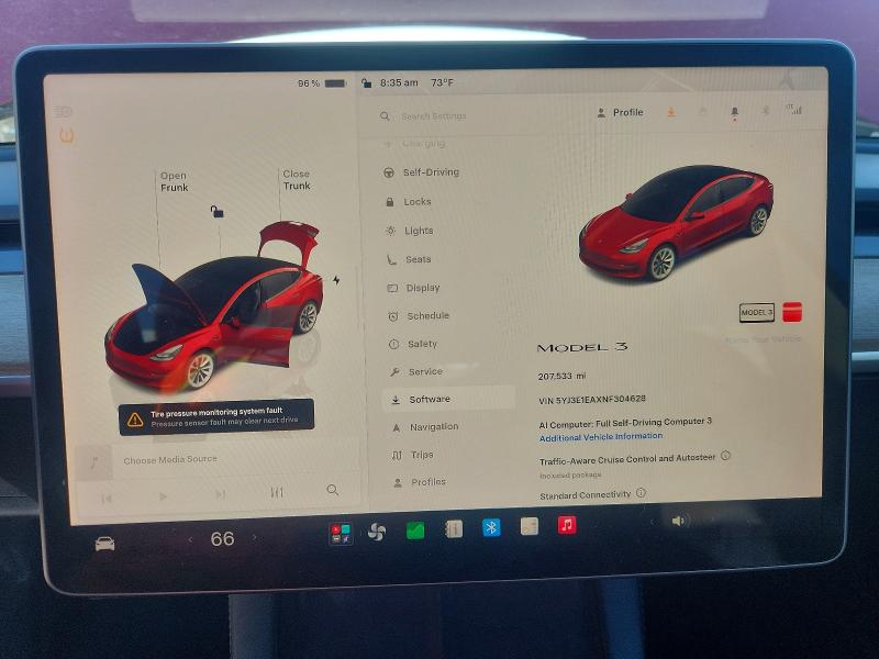 Photo 9 from auction – 2022 TESLA MODEL 3 with VIN 5YJ3E1EAXNF304628