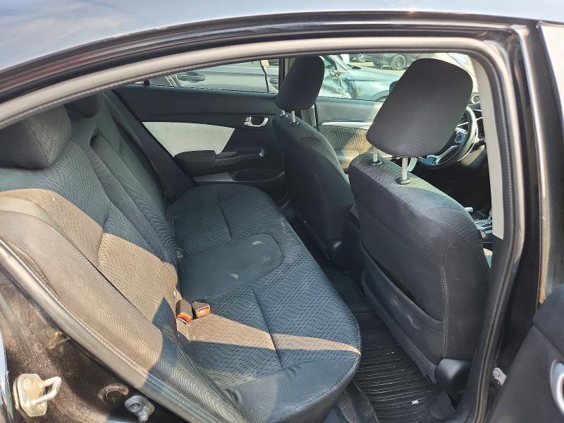 Photo 10 from auction – 2014 HONDA CIVIC with VIN 2HGFB2F50EH046306