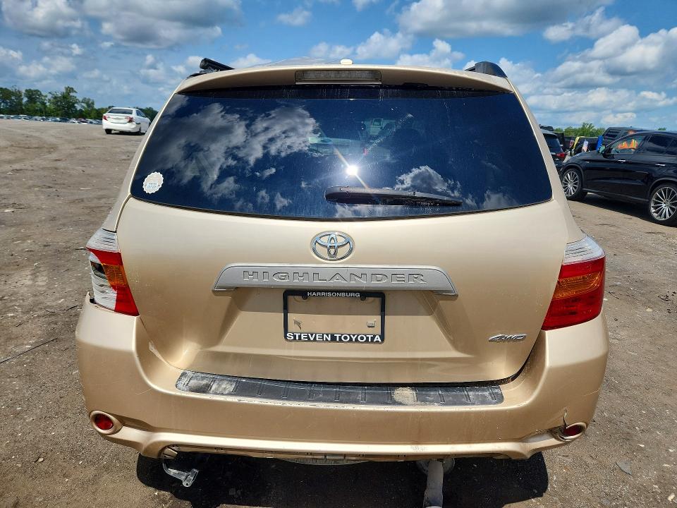 Photo 6 from auction – 2010 TOYOTA HIGHLANDER with VIN 5TDBK3EH0AS029855