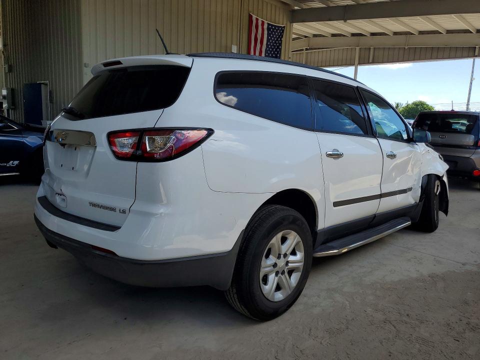 Photo 3 from auction – 2016 CHEVROLET TRAVERSE with VIN 1GNKRFED8GJ309224