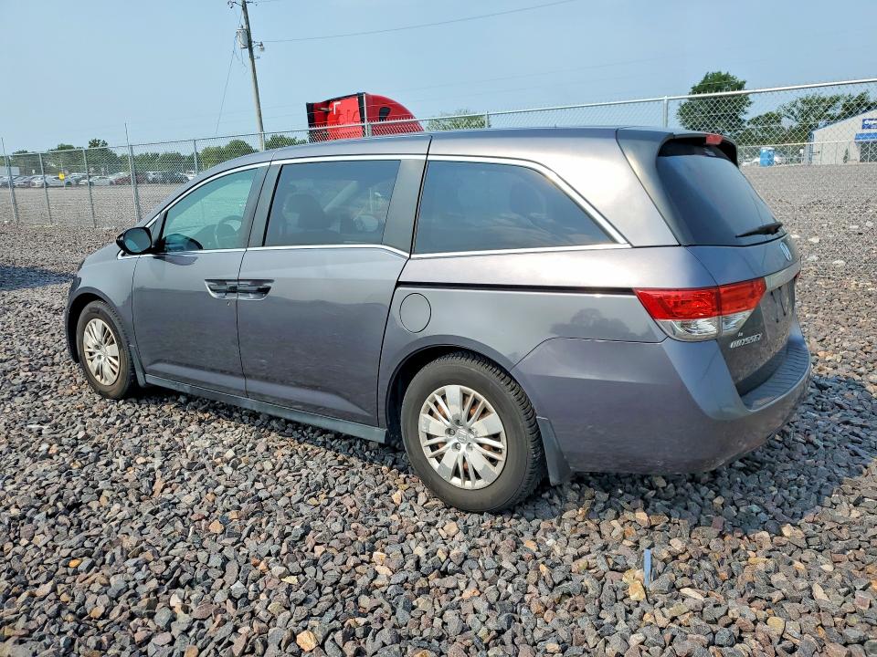 Photo 2 from auction – 2015 HONDA ODYSSEY with VIN 5FNRL5H20FB051073