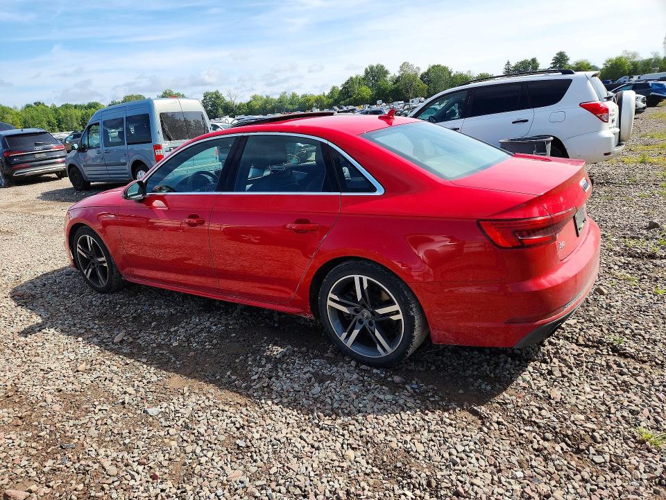 Photo 2 from auction – 2017 AUDI A4 with VIN WAUPNAF40HN068987