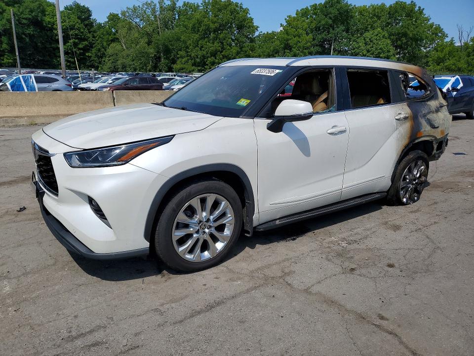 TOYOTA HIGHLANDER 2021 with VIN 5TDDZRBH2MS111120 - Photo from auction