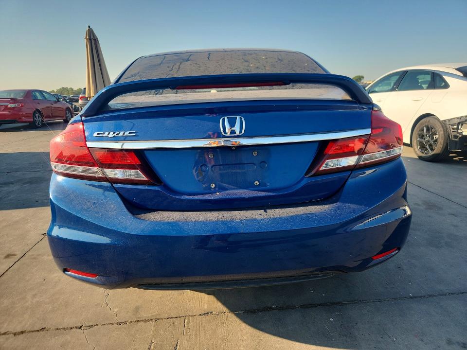 Photo 6 from auction – 2015 HONDA CIVIC with VIN 19XFB2F8XFE002819