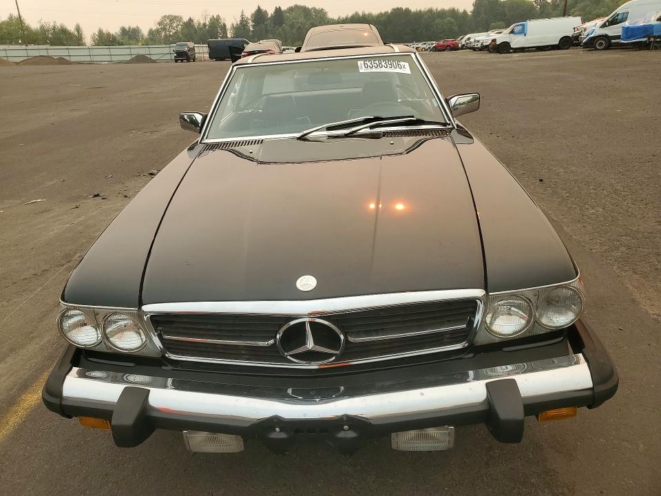 Photo 5 from auction – 1981 MERCEDES-BENZ 380 with VIN WDBBA45A7BB005698