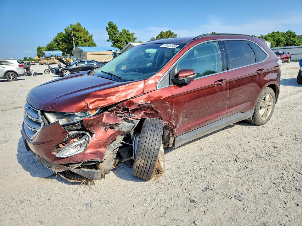 FORD EDGE 2015 with VIN 2FMTK3J92FBC07238 - Photo from auction