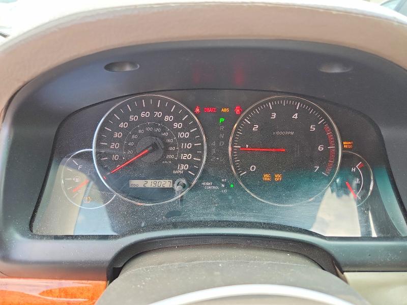 Photo 9 from auction – 2004 LEXUS GX with VIN JTJBT20X040045998