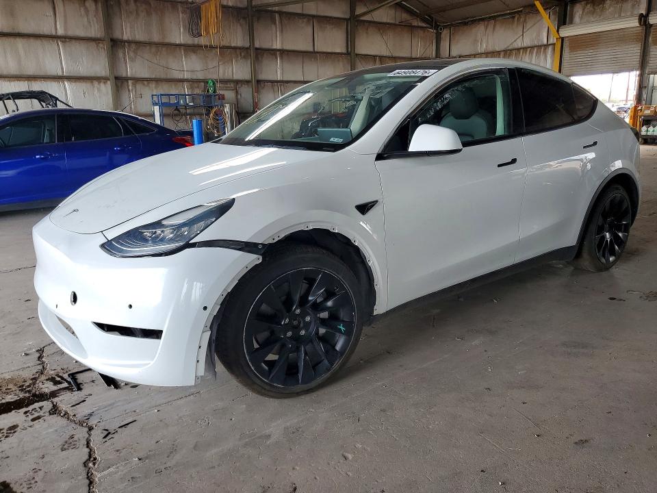 TESLA MODEL Y 2021 with VIN 5YJYGDEEXMF140011 - Photo from auction