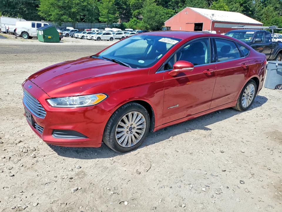 FORD FUSION 2013 with VIN 3FA6P0LUXDR175033 - Photo from auction