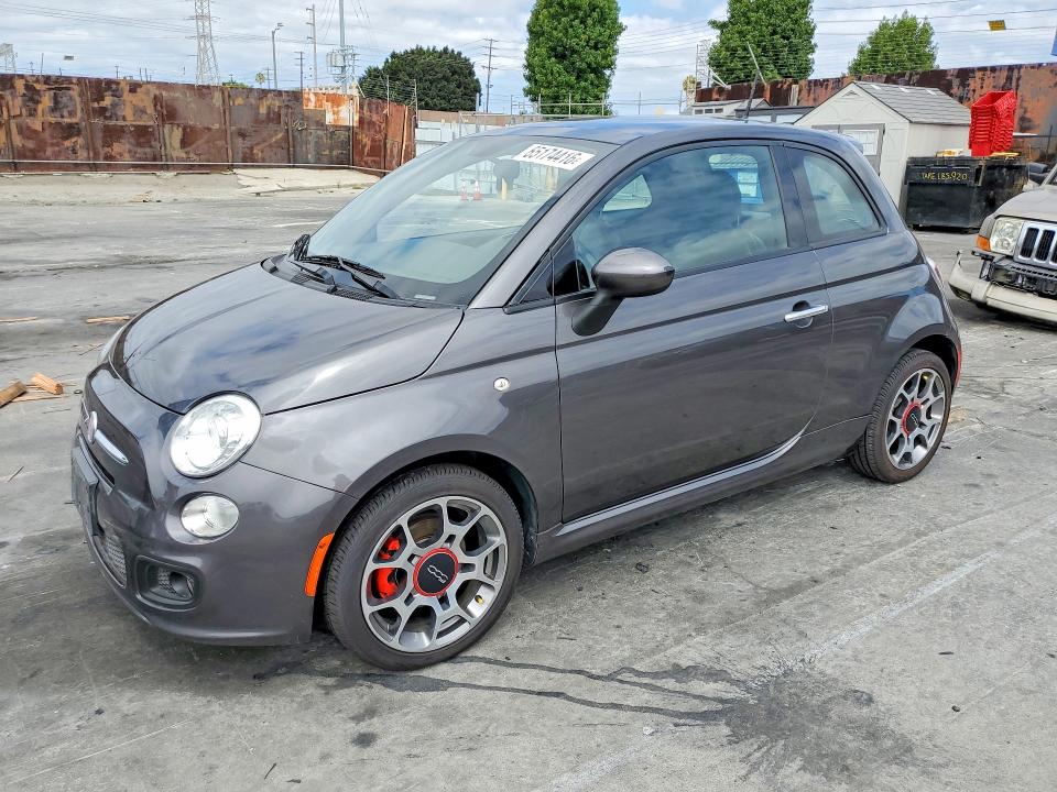 FIAT 500 2015 with VIN 3C3CFFBRXFT502783 - Photo from auction