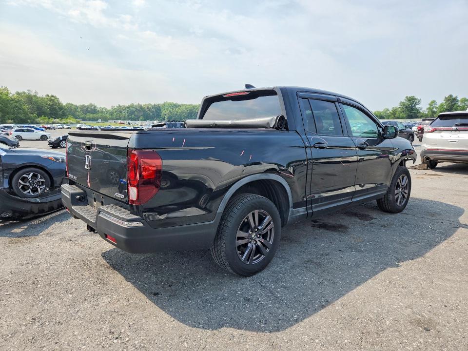 Photo 3 from auction – 2017 HONDA RIDGELINE with VIN 5FPYK3F1XHB012790