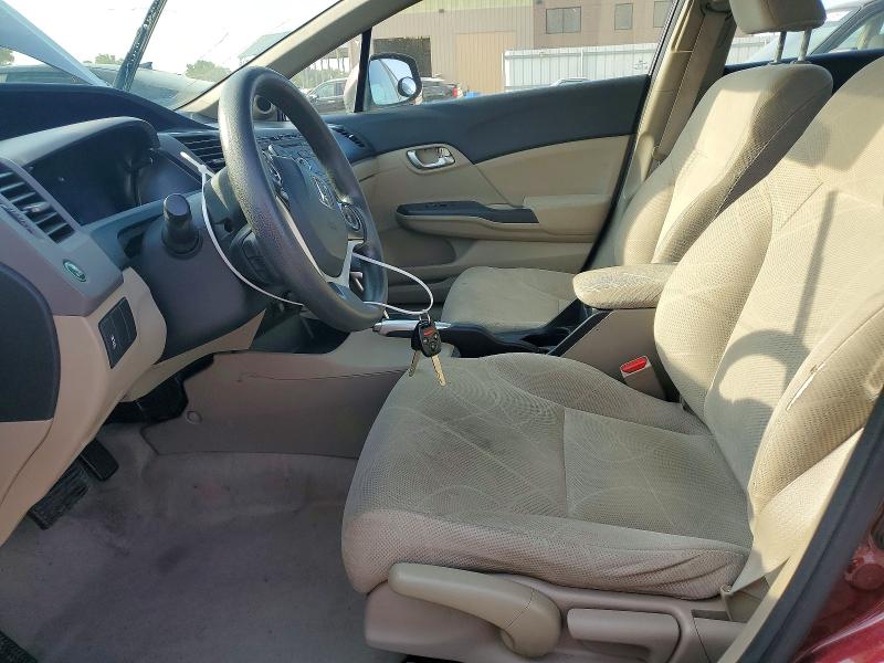 Photo 7 from auction – 2012 HONDA CIVIC with VIN 19XFB2F84CE036749