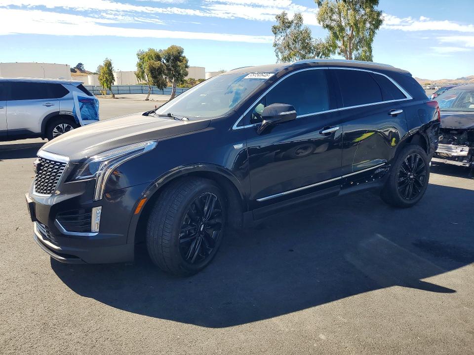 CADILLAC XT5 2022 with VIN 1GYKNAR42NZ180214 - Photo from auction