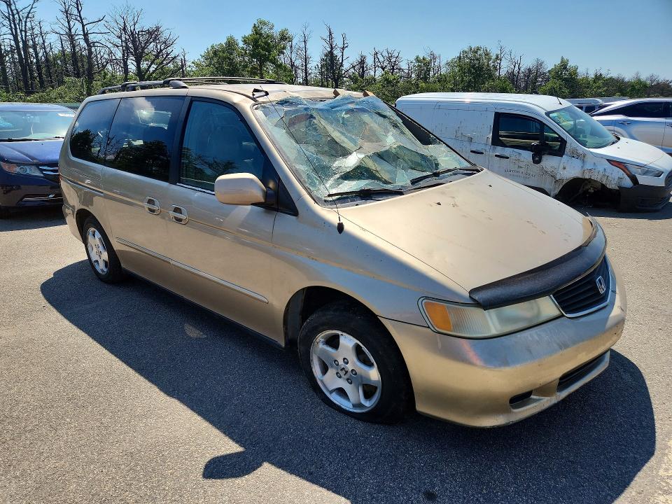 Photo 4 from auction – 2001 HONDA ODYSSEY with VIN 2HKRL18631H610413