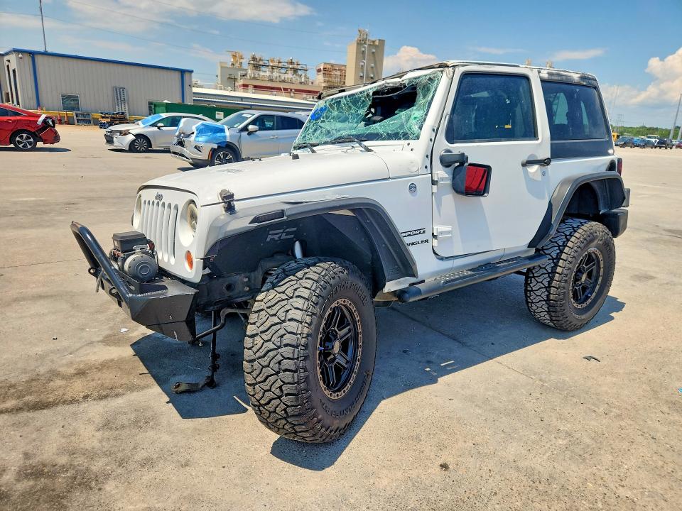 JEEP WRANGLER 2012 with VIN 1C4AJWAG1CL112261 - Photo from auction