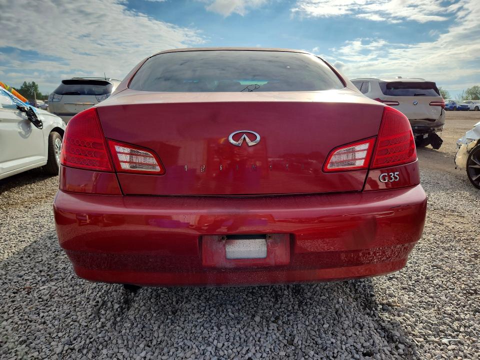Photo 6 from auction – 2004 INFINITI G35 with VIN JNKCV51E64M108593