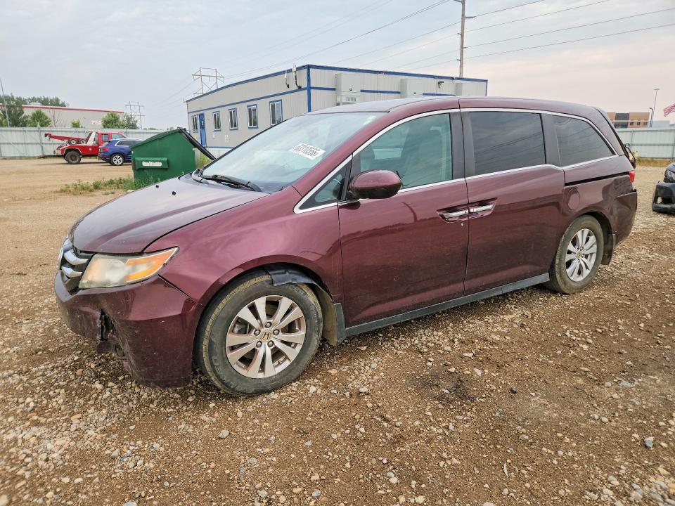 HONDA ODYSSEY 2015 with VIN 5FNRL5H6XFB097433 - Photo from auction