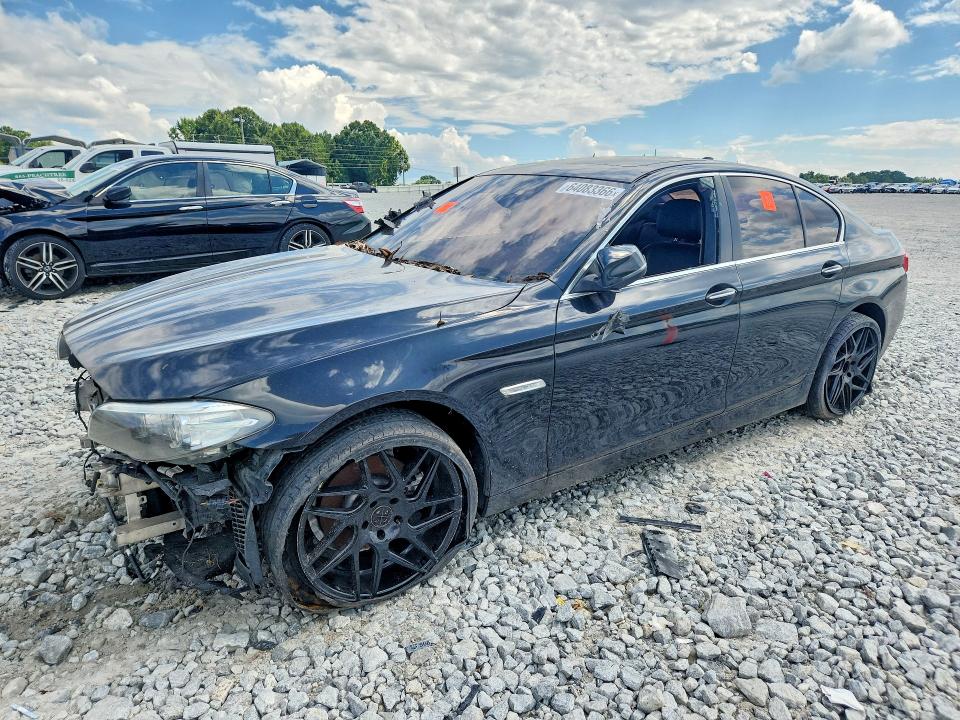 BMW 528 2015 with VIN WBA5A7C51FD620874 - Photo from auction