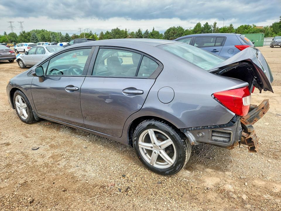 Photo 2 from auction – 2012 HONDA CIVIC with VIN 19XFB2F83CE029226