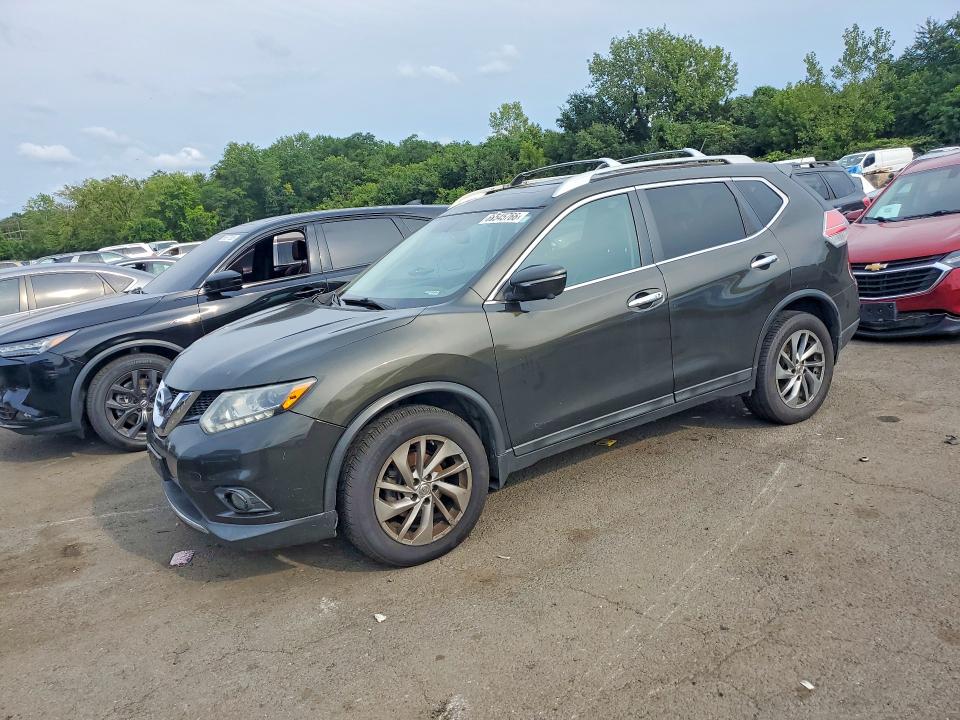 NISSAN ROGUE 2015 with VIN 5N1AT2MV2FC789834 - Photo from auction