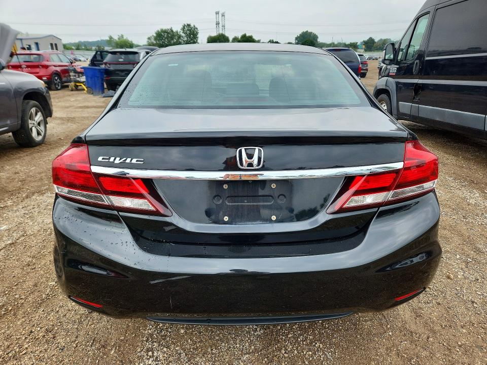 Photo 6 from auction – 2015 HONDA CIVIC with VIN 19XFB2F50FE120187
