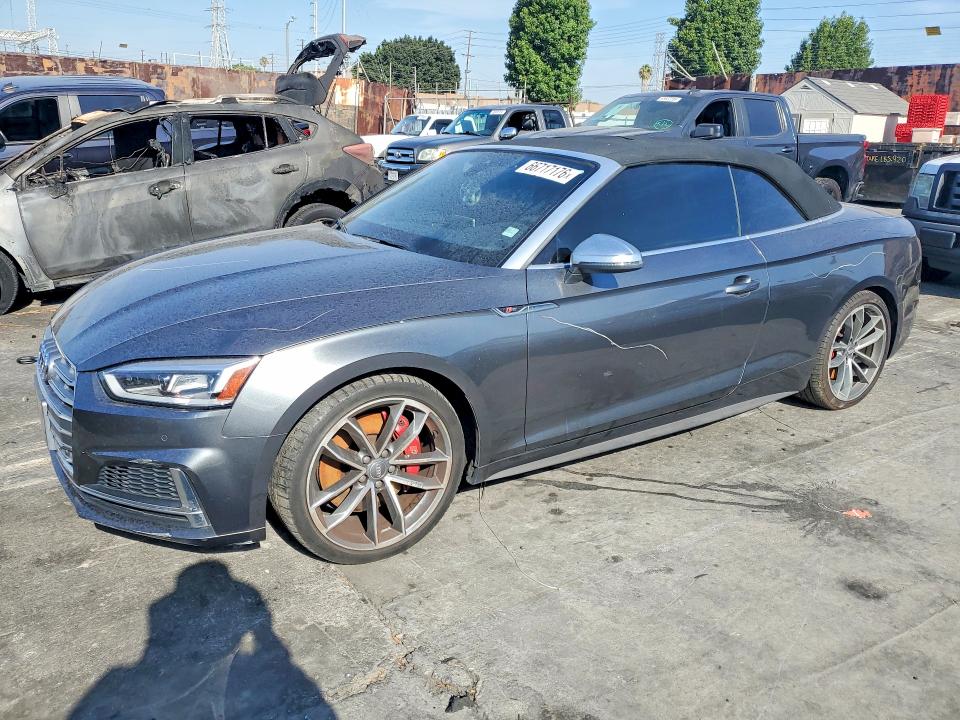 AUDI S5 2018 with VIN WAUY4GF53JN019727 - Photo from auction