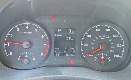 Photo 9 from auction – 2022 HYUNDAI ACCENT with VIN 3KPC24A67NE178875