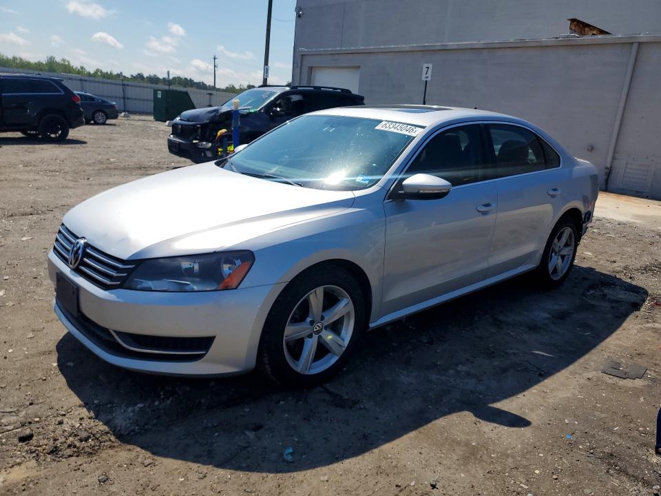 VOLKSWAGEN PASSAT 2012 with VIN 1VWBP7A30CC073102 - Photo from auction