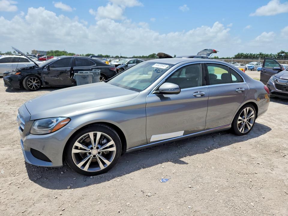MERCEDES-BENZ C 2016 с VIN 55SWF4JB9GU152093 - Снимка от търг