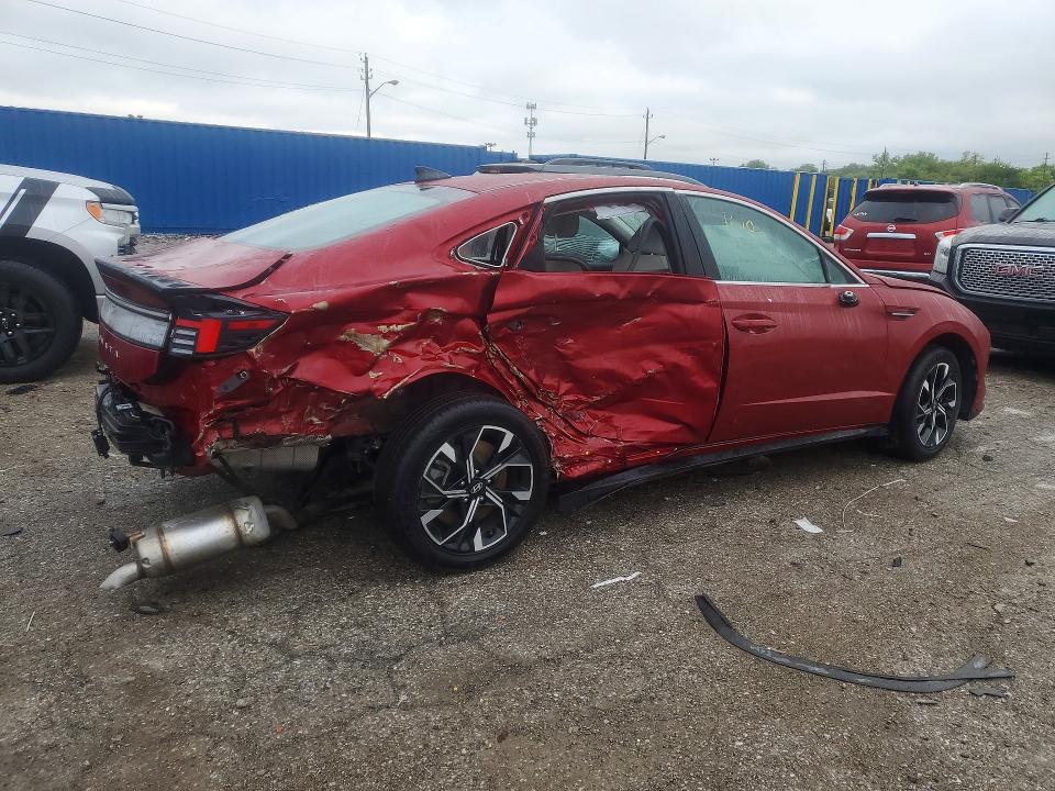 Photo 3 from auction – 2025 HYUNDAI SONATA with VIN KMHL64JA1SA436987