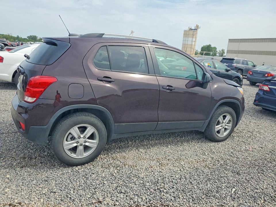 Photo 3 from auction – 2022 CHEVROLET TRAX with VIN KL7CJPSM6NB558138