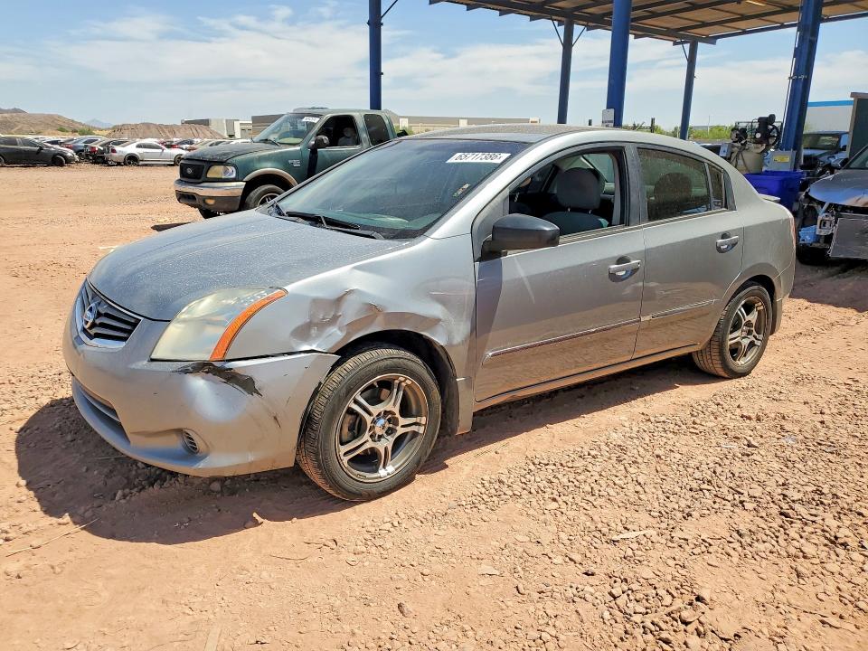 NISSAN SENTRA 2012 with VIN 3N1AB6AP3CL750595 - Photo from auction