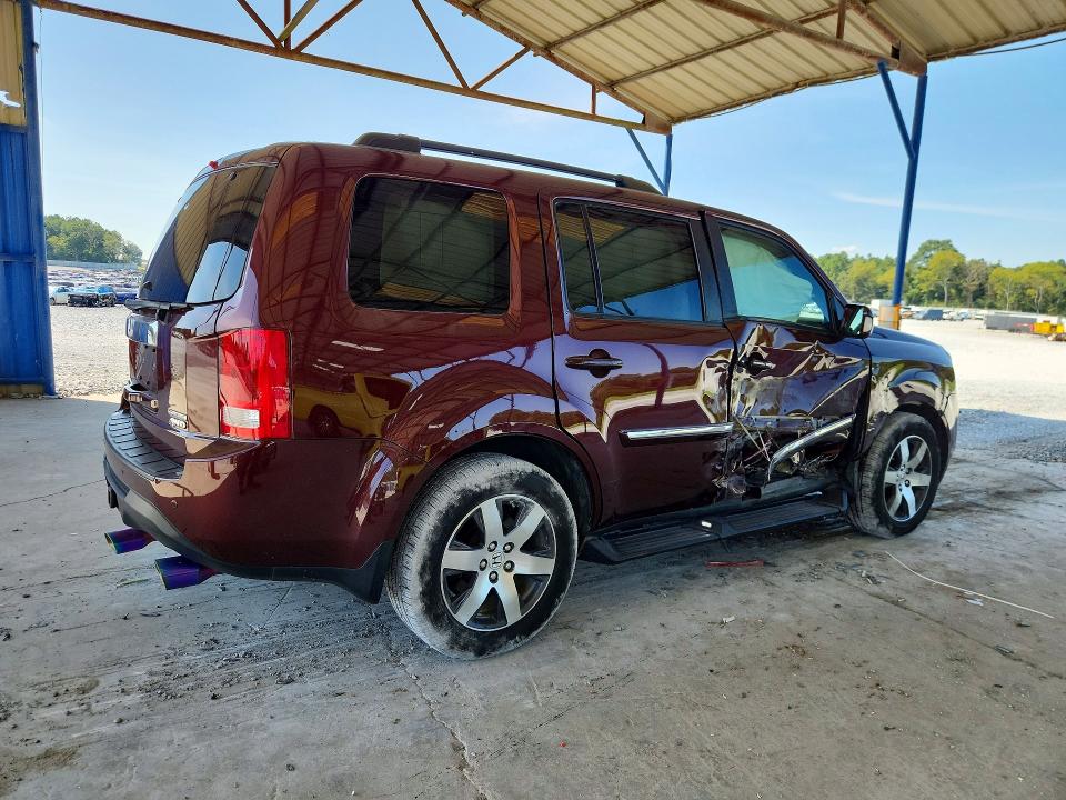 Photo 3 from auction – 2013 HONDA PILOT with VIN 5FNYF4H90DB017383
