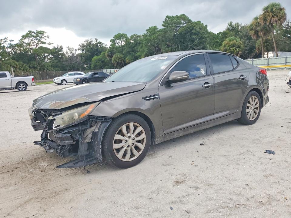 KIA OPTIMA 2015 with VIN 5XXGN4A75FG394640 - Photo from auction
