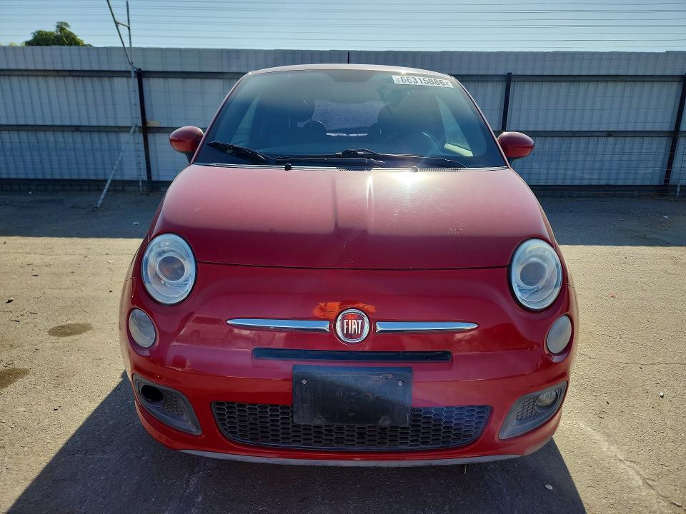 Photo 5 from auction – 2013 FIAT 500 with VIN 3C3CFFBR8DT674422