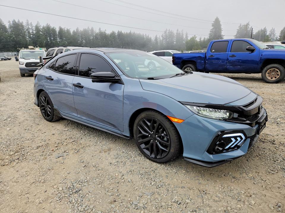 Photo 4 from auction – 2020 HONDA CIVIC with VIN SHHFK7H99LU418934