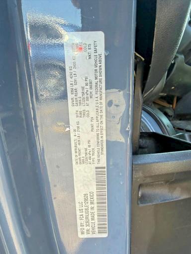 Photo 11 from auction – 2020 RAM PROMASTER 3500 with VIN 3C6URVJG8LE129526