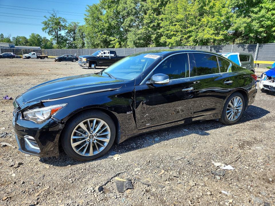 INFINITI Q50 2018 with VIN JN1EV7AR5JM445277 - Photo from auction