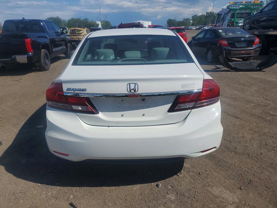 Photo 6 from auction – 2014 HONDA CIVIC with VIN 2HGFB2F45EH028634
