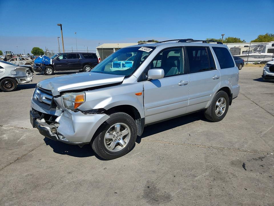 HONDA PILOT 2006 with VIN 5FNYF287X6B041440 - Photo from auction