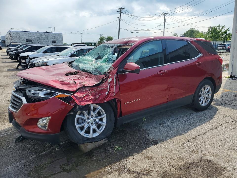 CHEVROLET EQUINOX 2020 with VIN 3GNAXKEV6LS525410 - Photo from auction